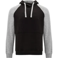Bluzy sportowe męskie - Dwukolorowa Bluza Z Kapturem Badet Dla Dorosłych Unisex - miniaturka - grafika 1