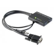 Huby USB - Techly Kabel adapter Techly IDATA HDMI-VGA3 VGA na HDMI z Audio zasil z USB 301665 - miniaturka - grafika 1