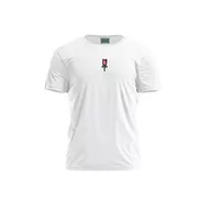 Koszulki męskie - Bona Basics, Druk cyfrowy, męska koszulka podstawowa,%100 bawełna, biała, na co dzień, męskie topy, rozmiar: L, biały, L - miniaturka - grafika 1