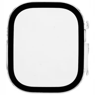 Akcesoria do smartwatchy - Bizon Etui Case+Glass do Apple Watch Ultra 49mm, przezroczyste - miniaturka - grafika 1