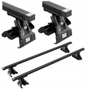 Bagażnik dachowy Mercedes Benz 190 (W201) Sedan 4D rok 1983-1992 - Bagażniki dachowe - miniaturka - grafika 1