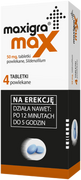 Potencja i libido - POLPHARMA Maxigra Max 50 mg x 4 tabl - miniaturka - grafika 1
