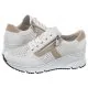 Sneakersy damskie - Sneakersy Białe/Beżowe N6304-80 (RI77-a) Rieker - miniaturka - grafika 1