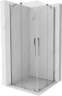 Kabiny prysznicowe - Mexen Velar Duo kabina prysznicowa rozsuwana 90x90 cm, transparent, chrom - 871-090-090-02-01 - miniaturka - grafika 1