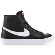 Buty dla dziewczynek - Buty Nike Blazer Mis '77 DA4086-002 - czarne - miniaturka - grafika 1
