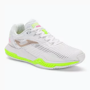 Buty sportowe damskie - Buty do tenisa damskie Joma Point Lady T white/green - grafika 1