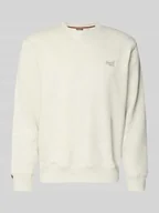 Bluzy męskie - Bluza z okrągłym dekoltem i wyhaftowanym logo - miniaturka - grafika 1