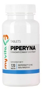 MyVita Piperyna 120tab - Suplementy naturalne - miniaturka - grafika 1