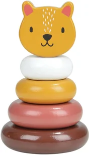 Zabawkowa wieża Hanoi z motywem zwierzaka - Zabawki zręcznościowe - miniaturka - grafika 1