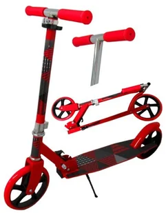 Duża Hulajnoga H4AA Czerwona Składana R-Sport koła 200 mm do 100 kg - Hulajnogi - miniaturka - grafika 1