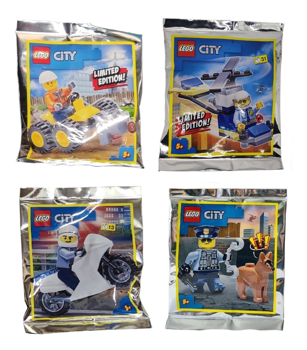 Klocki LEGO City - Zestaw 4 Polybag - CT02