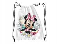Torby szkolne - Worek Do Szkoły Wf/Buty Myszka Minnie + Imię - miniaturka - grafika 1