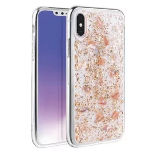 UNIQ UNIQ etui Lumence Clear iPhone Xs Max różowo-złoty/Rosedale rose gold UNIQ196RS - Etui i futerały do telefonów - miniaturka - grafika 1