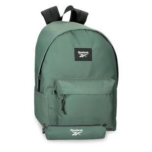 Reebok Brooklyn Plecak szkolny Zielony 31,5x45x15 cms Poliester 21,26L by Joumma Bags - Plecaki szkolne i tornistry - miniaturka - grafika 1