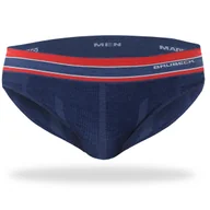 Majtki męskie - Slipy Męskie Bezszwowe Merino Active Wool Brubeck - miniaturka - grafika 1