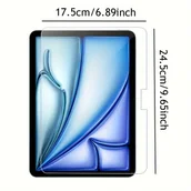 Inne - TEMU Ochronna Szkło Hartowane z Twardością 9H dla iPada Air, Matowe Wykończenie, Odporna na Zarysowania do Tabletów i PC - Pojedyncze Opakowanie - miniaturka - grafika 1