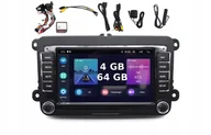 Radia samochodowe - RADIO NAWIGACJA GPS VOLKSWAGEN TOURAN 2003-2015 4GB 64GB ANDROID - miniaturka - grafika 1