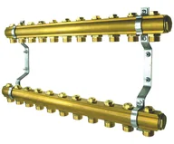 Akcesoria hydrauliczne - Rozdzielacz Oom Base 11 obwodów, do grzejników lub C.W.U. - miniaturka - grafika 1