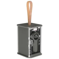 Powerbanki - GEMBIRD PowerBank Transparentny 18000mAh QC3.0 Czarny - miniaturka - grafika 1
