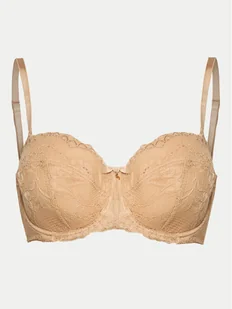 Gossard Biustonosz z fiszbiną Superboost 7707 Beżowy - Biustonosze - miniaturka - grafika 1