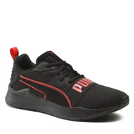 Sneakersy męskie - Sneakersy Puma Wired Run Pure 38927509 Czarny - miniaturka - grafika 1