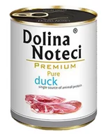 Mokra karma dla psów - Dolina Noteci Premium Pure BOGATA W KACZKĘ 800 g - miniaturka - grafika 1