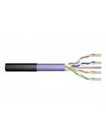 Kable komputerowe i do monitorów - Digitus Kabel Skrętka Kat.6 Utp Zewnętrzny Uv 50M Czarny (DK1613VH5OD) - miniaturka - grafika 1