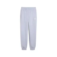Spodnie damskie - Damskie Spodnie PUMA ESS SMALL NO. 1 LOGO COMFORT H-W SWEATPANTS 68245947 – Niebieski - miniaturka - grafika 1