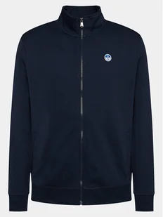 North Sails Bluza Basic 691221 Granatowy Regular Fit - Bluzy męskie - miniaturka - grafika 1