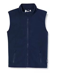 Playshoes 420012 Kamizelka polarowa Uniseks - dzieci, 11 - Marine, 128 - Kurtki i płaszcze dla chłopców - miniaturka - grafika 1