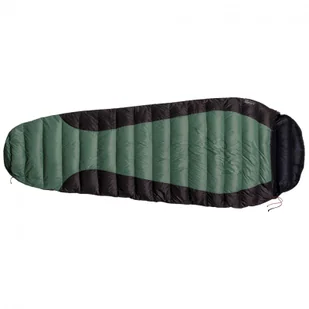 Śpiwór puchowy Warmpeace Viking 300 195 cm Zamek: Prawy / Kolor: zielony/czarny - Śpiwory - miniaturka - grafika 1