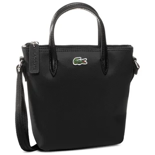 Torebka Lacoste Xs Shopping Cross Bag NF2609PO Czarny - Torebki damskie - miniaturka - grafika 1
