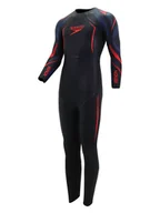 Kąpielówki męskie - Speedo Kombinezon triathlonowy "Xenon” w kolorze czarnym - miniaturka - grafika 1