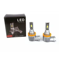 Żarówki samochodowe - H11 Żarówki Led 9V-30V Canbus Csp 2Szt 2X 4000Lm Białe Mocne - miniaturka - grafika 1