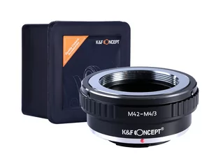 ADAPTER K&F CONCEPT M42 na micro M4/3 M43 - Paski, szelki, uprzęże foto - miniaturka - grafika 1