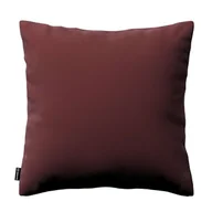 Poszewki na poduszki - Dekoria Poszewka Kinga na poduszkę bordowy 43 × 43 cm Velvet 100-704-26 - miniaturka - grafika 1