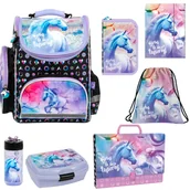 Zestawy szkolne - ZESTAW SZKOLNY 7-ELEMENTÓW JEDNOROŻEC 15 DERFORM - miniaturka - grafika 1