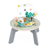 Sortery dla dzieci - Janod, Wielofunkcyjny stolik edukacyjny drewniany z regulacją wysokości, Ogród, Sweet Cocoon - miniaturka - grafika 1