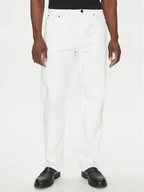 Spodnie męskie - Michael Kors Jeansy CS5900K0UK Biały Straight Fit - miniaturka - grafika 1