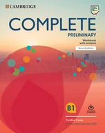 Powieści i opowiadania - May Peter, Heyderman Emma Complete Preliminary Workbook with Answers with Audio Download - miniaturka - grafika 1