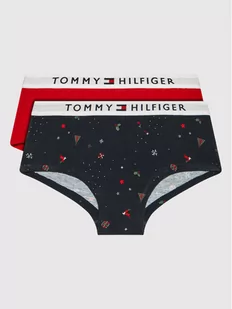 Tommy Hilfiger Komplet 2 par fig UG0UG00520 Kolorowy - Majtki dla dzieci - miniaturka - grafika 1