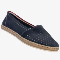 Espadryle damskie - Espadryle Damskie Wsuwane Buty Baleriny Granatowe Jezzi 9PB32-0830 37 Granatowy - miniaturka - grafika 1