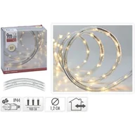 Oświetlenie świąteczne - Wąż ozdobny LED 9 m ciepły biały - miniaturka - grafika 1