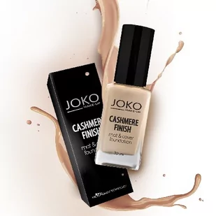 JOKO Podkład do twarzy - Cashmere Finish Mat & Cover Foundation Podkład do twarzy - Cashmere Finish Mat & Cover Foundation - Tusze do rzęs - miniaturka - grafika 1