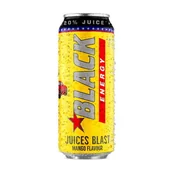 Produkty energetyczne i izotoniki - Black Energy Juices Blast Mango Flavour 500 Ml - miniaturka - grafika 1