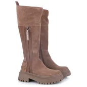 Kozaki damskie - Kozaki damskie Nessi 24686 brąz W1 38 - miniaturka - grafika 1