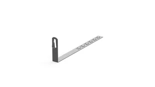 Elko-Bis Uchwyt pod dachówkę L-330mm H-100mm ocynk z zaczepami 10.2.1/Z OG /91002702/ 91002702 - Piorunochrony - miniaturka - grafika 1