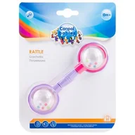 Pozostałe kosmetyki - Canpol babies Grzechotka sztanga 2/606 kolor różowy 1 szt - miniaturka - grafika 1