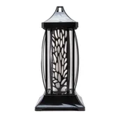 Lampiony i znicze - Znicz lampion ażur GRD 38 cm mix srebrny/złoty - miniaturka - grafika 1