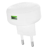 Ładowarki do telefonów - XO ładowarka sieciowa L86 QC 3.0 18W 1x USB biała - miniaturka - grafika 1